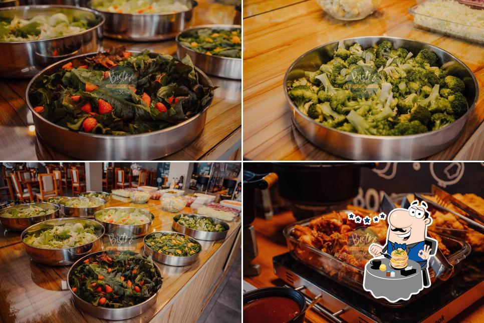 Comida em Bistrô Restaurante