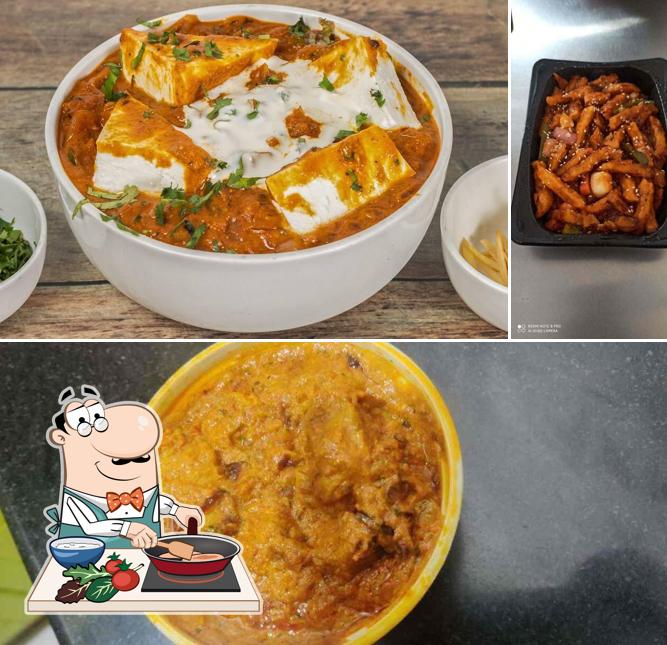 Chicken curry at Punjabi Angithi