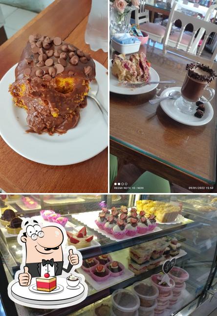 Bruna Libório Confeitaria oferece uma escolha de sobremesas