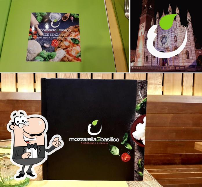 L'extérieur de Mozzarella e Basilico