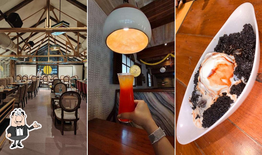 Take a seat at one of the tables at Riso