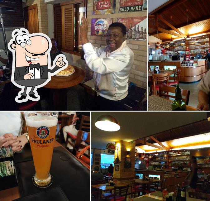 O interior do Serata • Pizza & Cucina