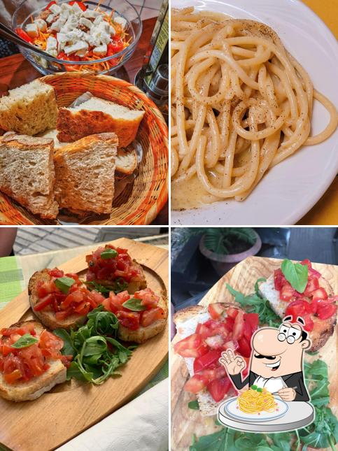 Spaghetti alla carbonara al I’Birichicchero pizzeria-ristorante