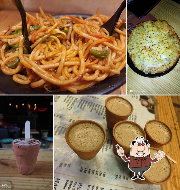 Chocolate mousse at Chai Sutta Bar, Jaora Compound