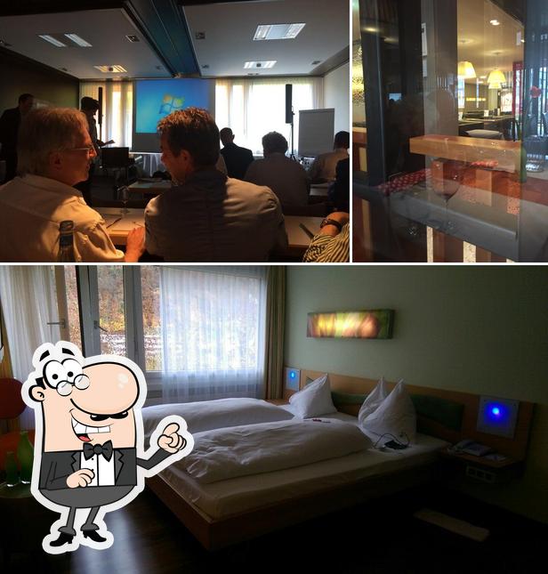 Gli interni di Hotel Du Parc Baden