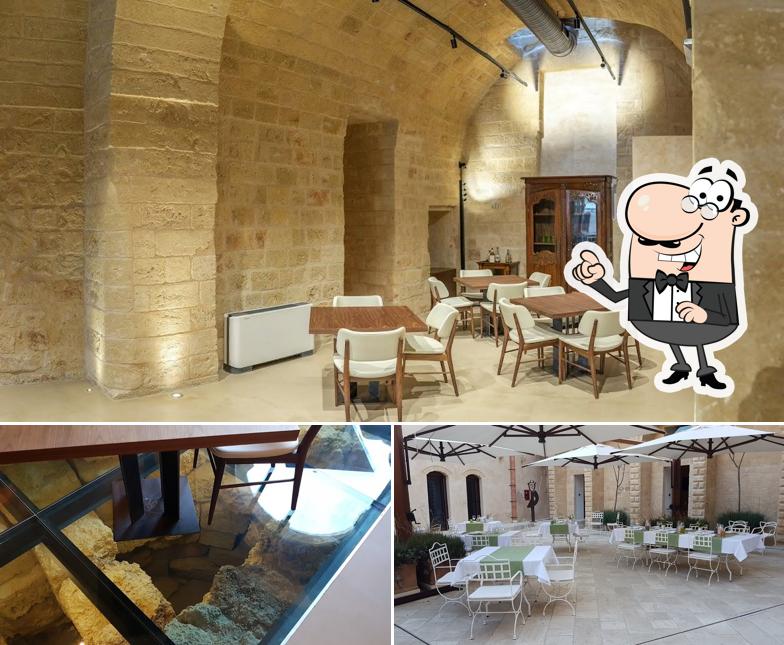 Gli interni di Il Tempo Nuovo - Fine Dining - Michelin Guide - Castello di Ugento 5*