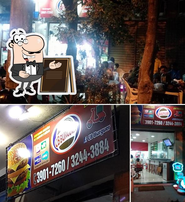 O exterior do CB Burguer Olaria