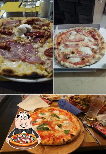 Prenditi tra le molte varianti di pizza