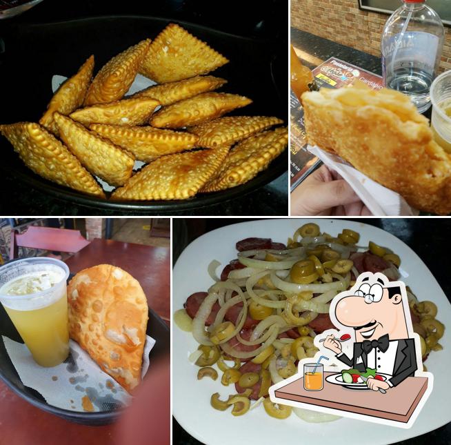 Platos en Pastelaria do Negão