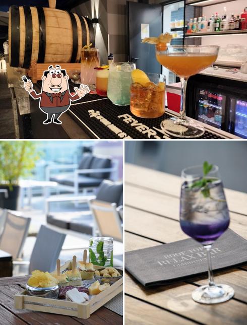 Roof top relax Bar Giardinetto si caratterizza per la cibo e bevanda