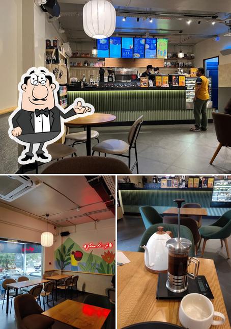 The interior of Third Wave Coffee