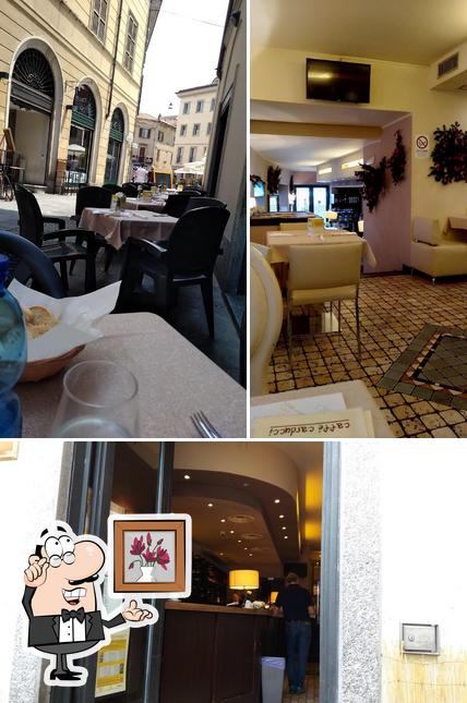 Gli interni di Caffè Carducci