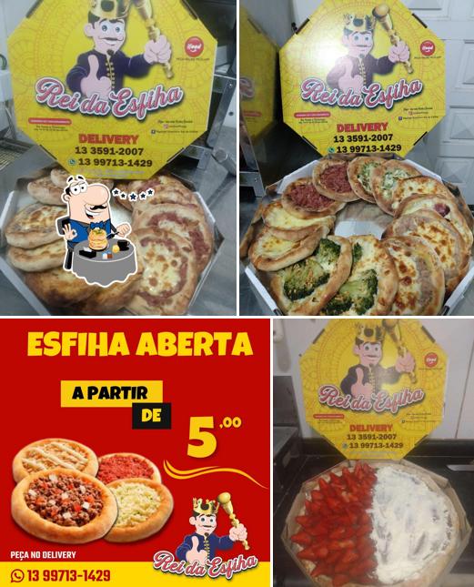 Platos en Rei da Esfiha