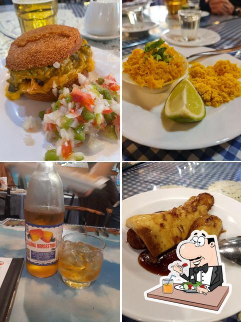 Sanduíche de carne de porco desfiada em Estação Baião de Dois