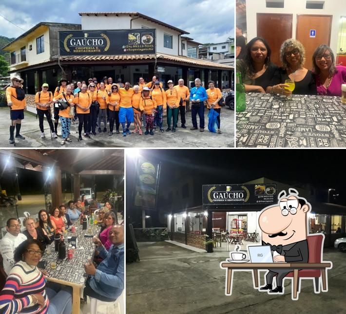 O interior do RESTAURANTE E CHOPERIA DO GAÚCHO