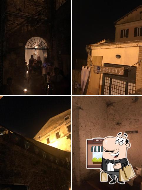 Goditi la vista dall'area esterna di Taverna San Gregorio (Solo Settembre)