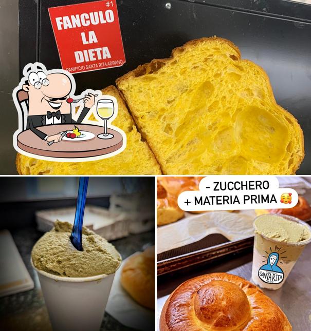 Cibo al Panificio Santa Rita Adrano