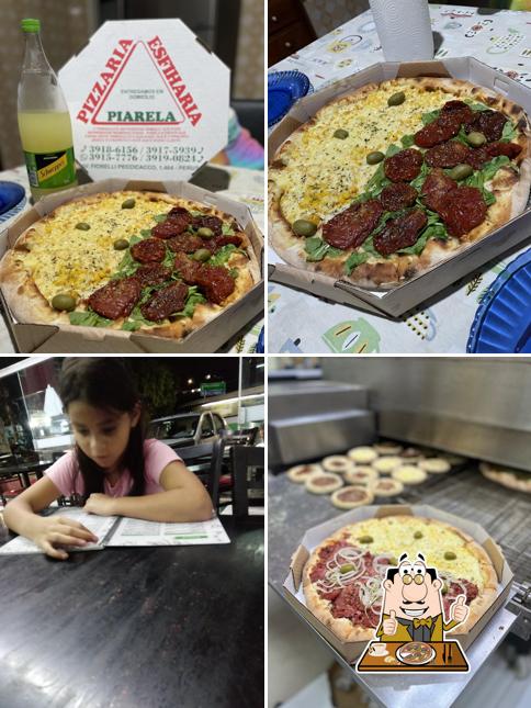 No PIARELA PERUS PIZZARIA & ESFIHARIA, você pode conseguir pizza