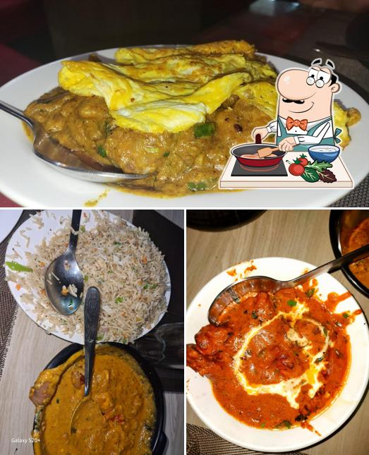 Chicken curry at The Red Leaf