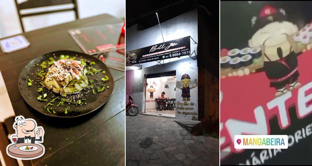 Platos en Billjoe Sabores do Oriente