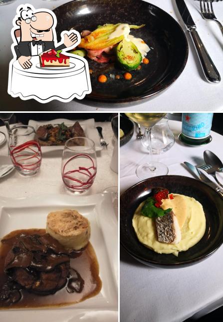 Les Vignes Rouges - Restaurant offre un nombre de desserts