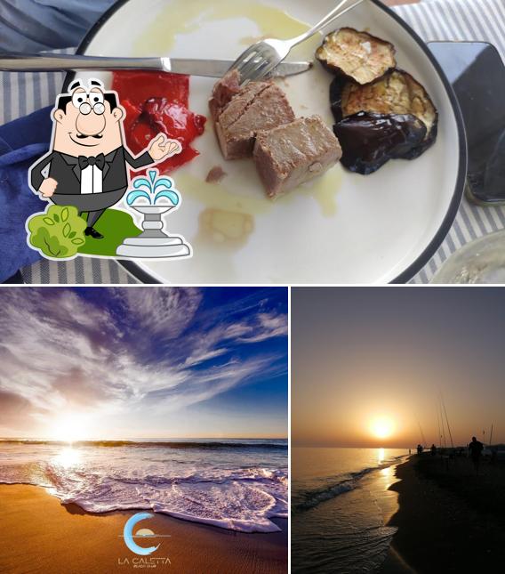 Stabilimento Balneare Ristorante La Caletta Beach Club Ostia si caratterizza per la esterno e cibo