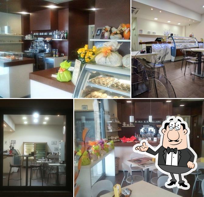 Gli interni di Pasticceria Cremona