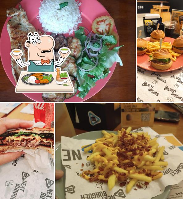 Sanduíche de carne de porco desfiada em Next Burguer