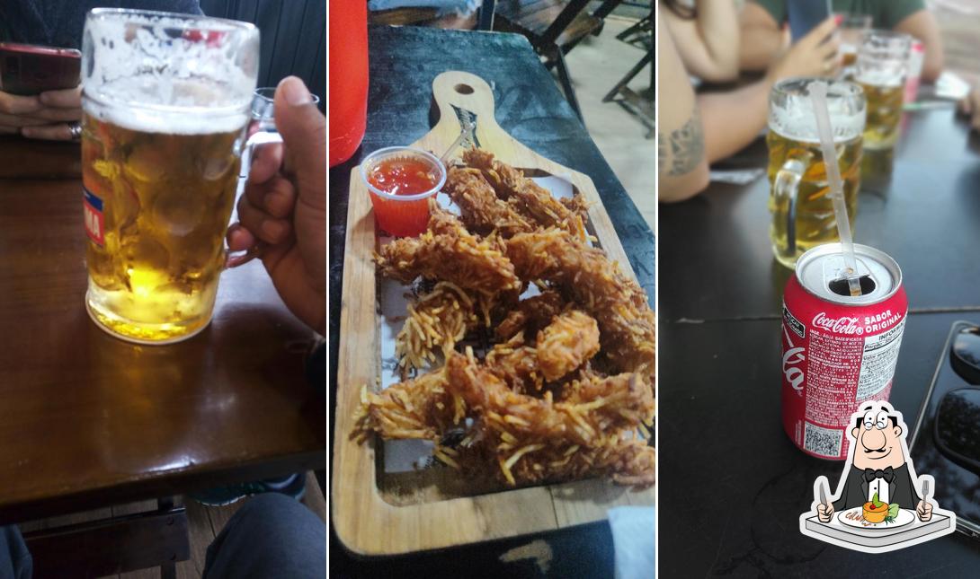 Comida em O Quiosque Budweiser