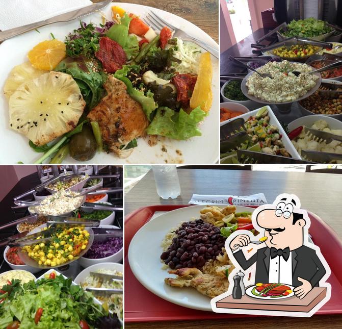 Platos en Restaurante Alecrim Pimenta