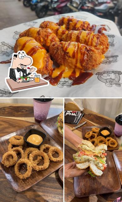 The restaurant's food and exterior