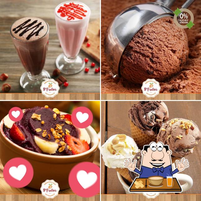 Mousse de chocolate em D'frutas Sorvetes e Açaí Artesanais (delivery)