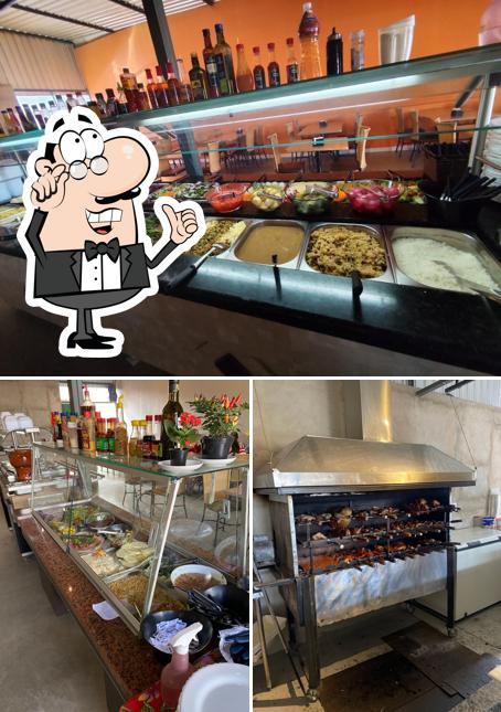 O interior do Churrascaria Galpão do Gaúcho