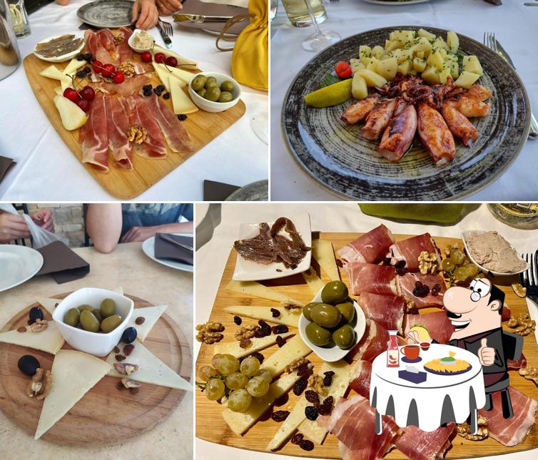 Piatto di formaggi al Ribarska koliba Šimuni