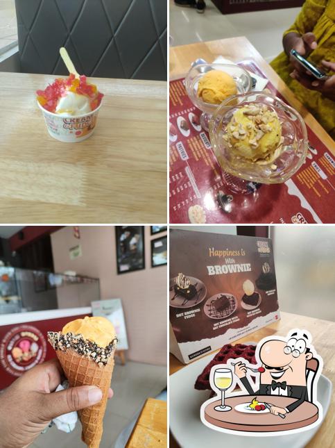 Food at Cream & Fudge