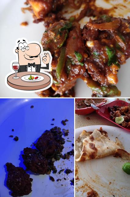 Food at RRR restaurant