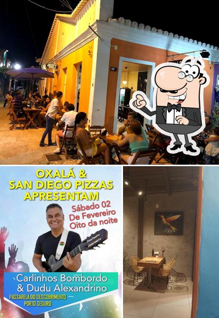 O interior do San Diego .Bahia