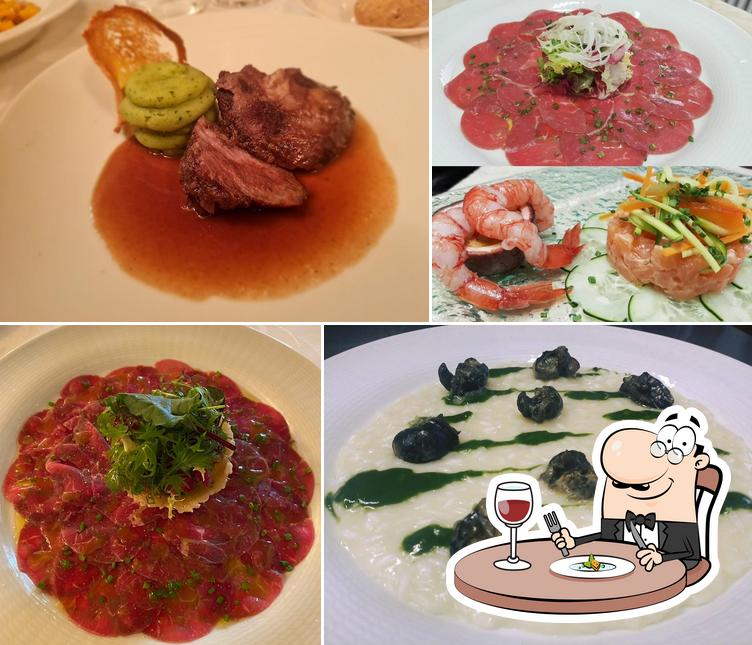 Nourriture à RISTORANTE AL CAMINETTO