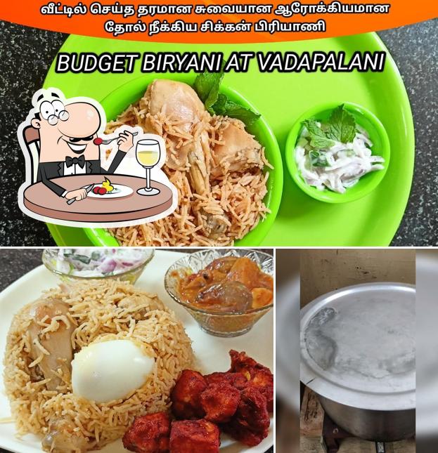The image of food and beverage at BUDGET BIRYANI AT VADAPALANI