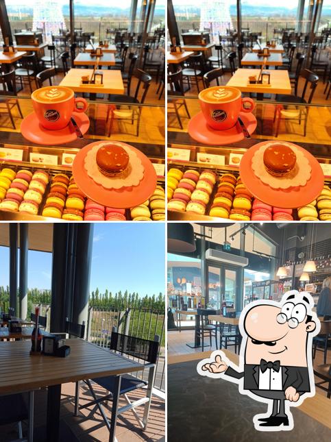 Gli interni di Caffè Vergnano