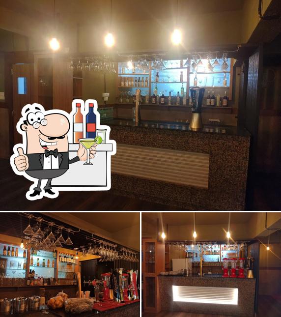 Look at the picture of Bar Code Liquor & Kitchen