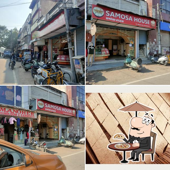 The exterior of Samosa House