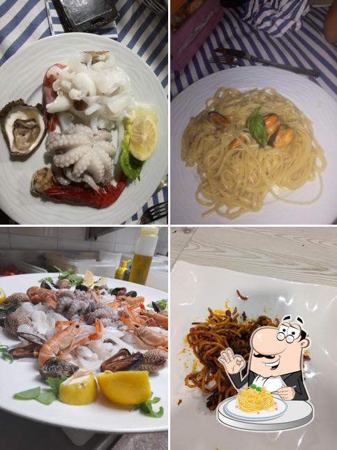 Spaghetti alla carbonara al Pizzeria Bellatrix da Enzo e Letizia