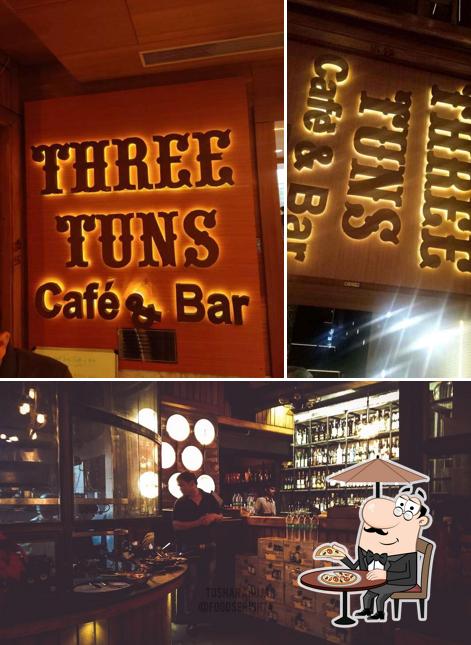 The exterior of Three Tuns Cafe And Bar