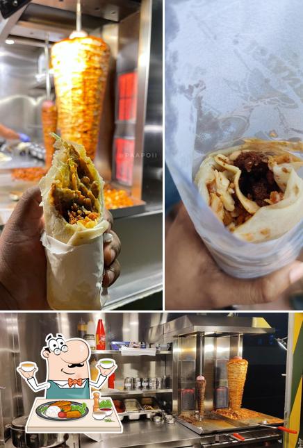 Food at Istanbul Rolls and Grills