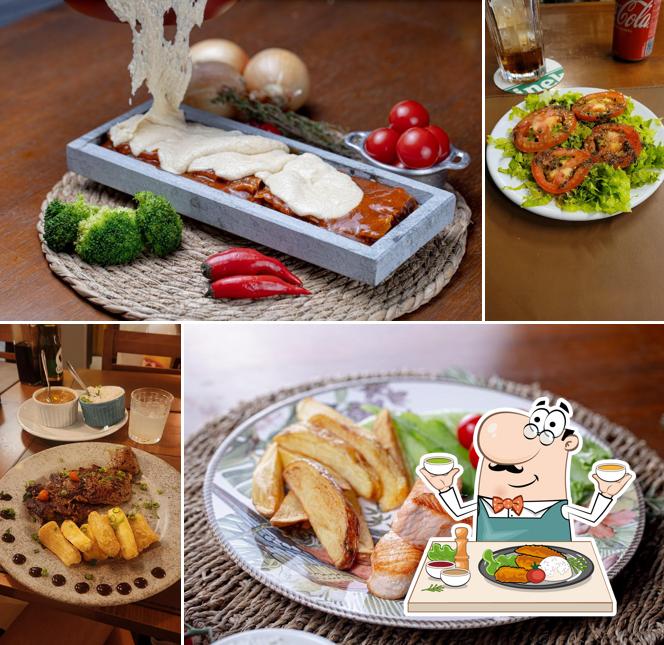 Comida em Absolutto Carnes e Queijos