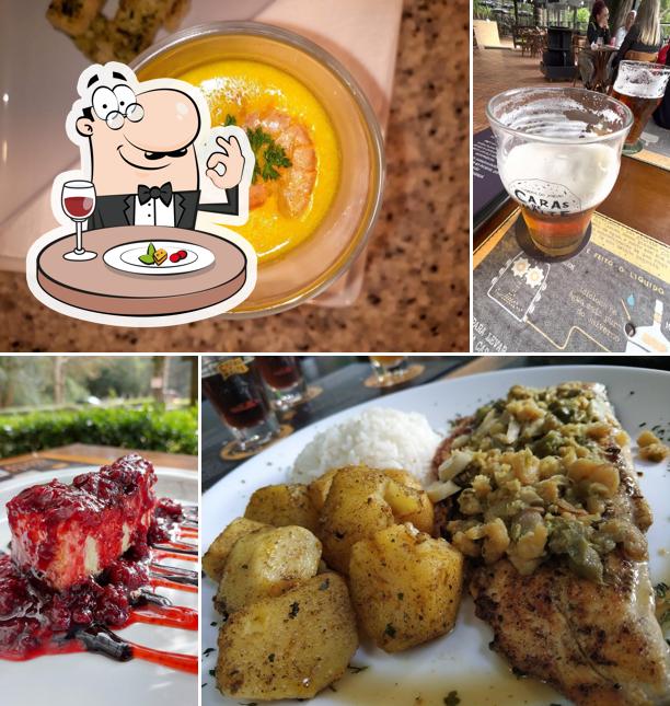 Comida em Caras de Malte