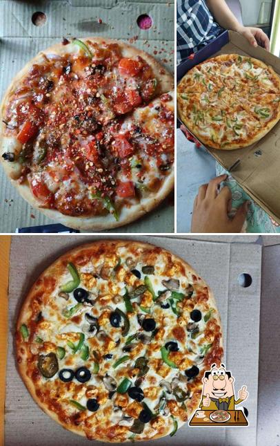 Try out various types of pizza