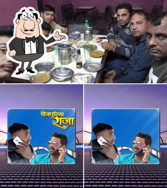 The interior of Amritsari Dhaba