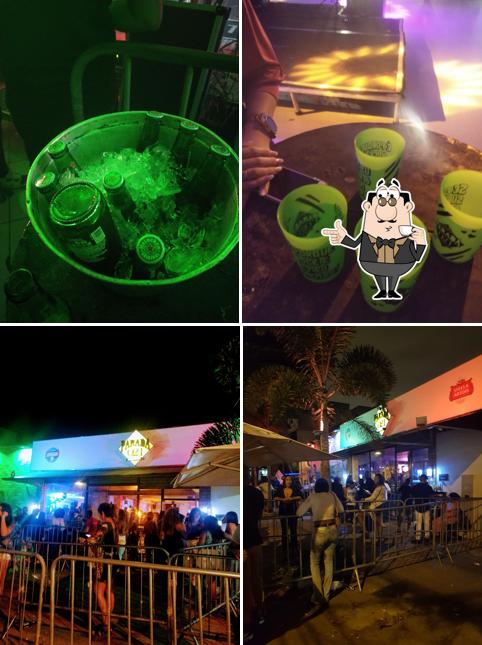 Zero Zero Lounge fornece uma seleção de bebidas